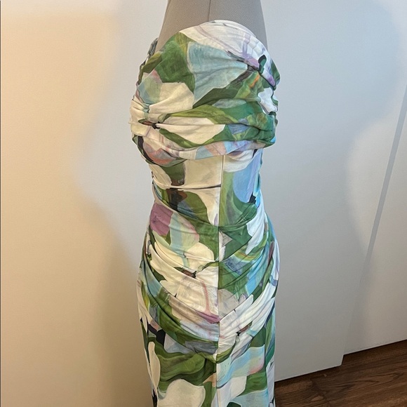 Acler One Shoulder Multicolor Dress - Picture 7 of 9